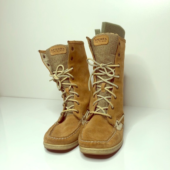 sperry boat shoe boots